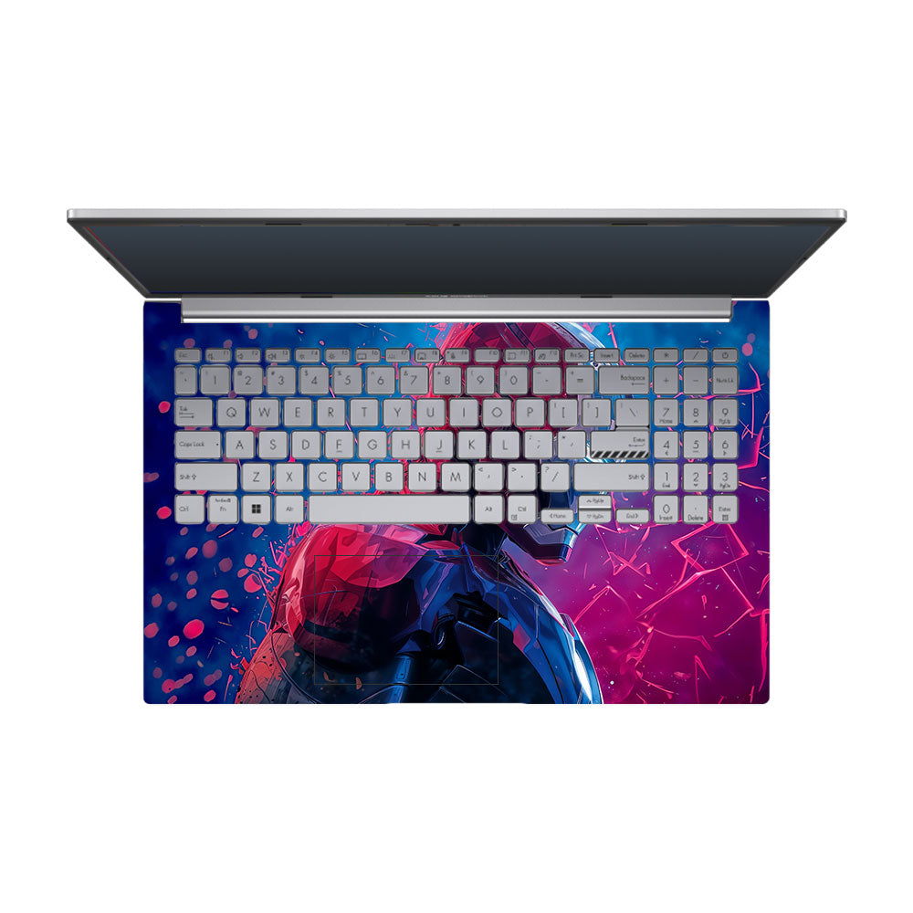 Iron Man Neon Tech Asus Vivobook 15 X1504ZA Laptop Skin
