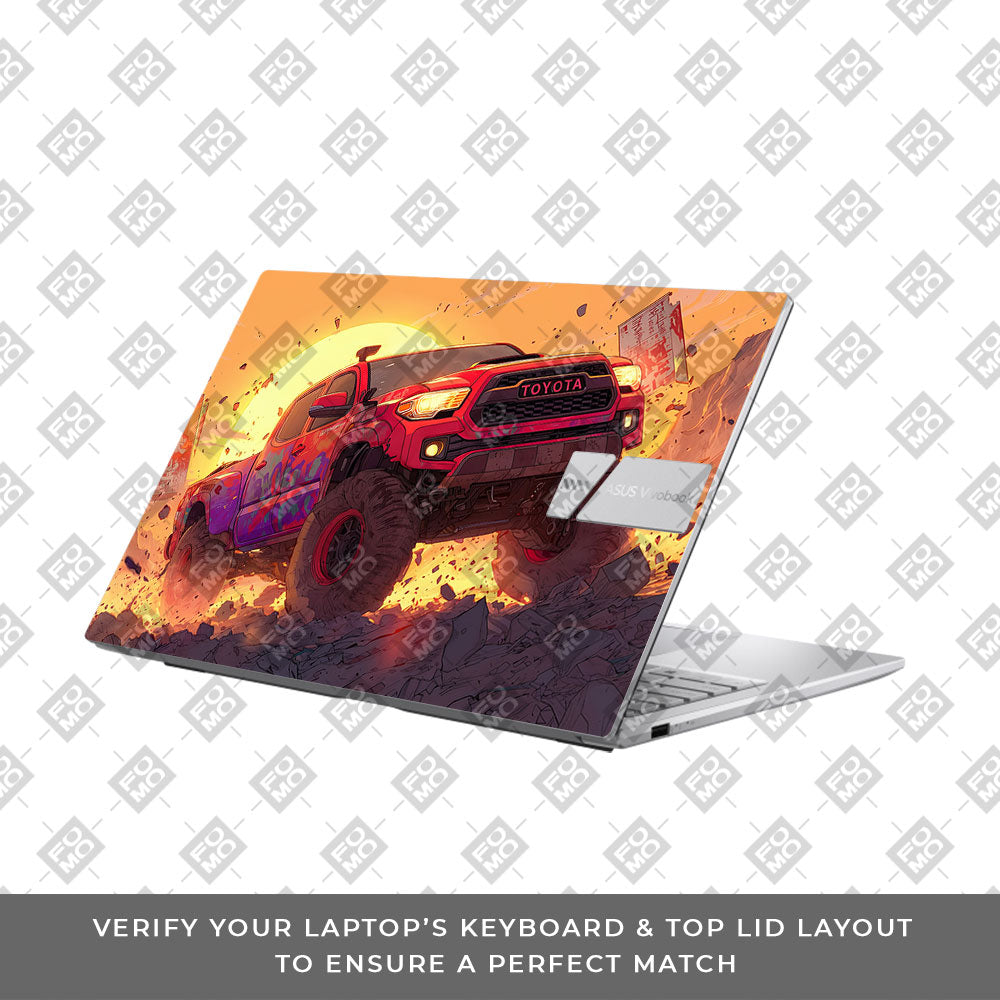 Toyota Off Road Beast Asus Vivobook 15 X1504ZA Laptop Skin