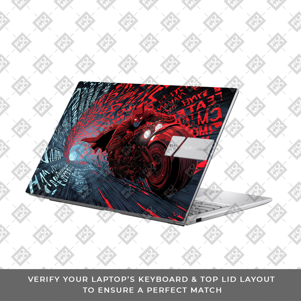 Dark Knight Overdrive Asus Vivobook 15 X1504ZA Laptop Skin
