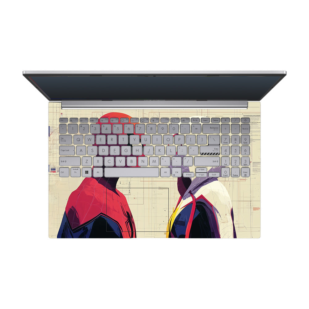 Spider Man X Spider Gwen Asus Vivobook 15 X1504ZA Laptop Skin