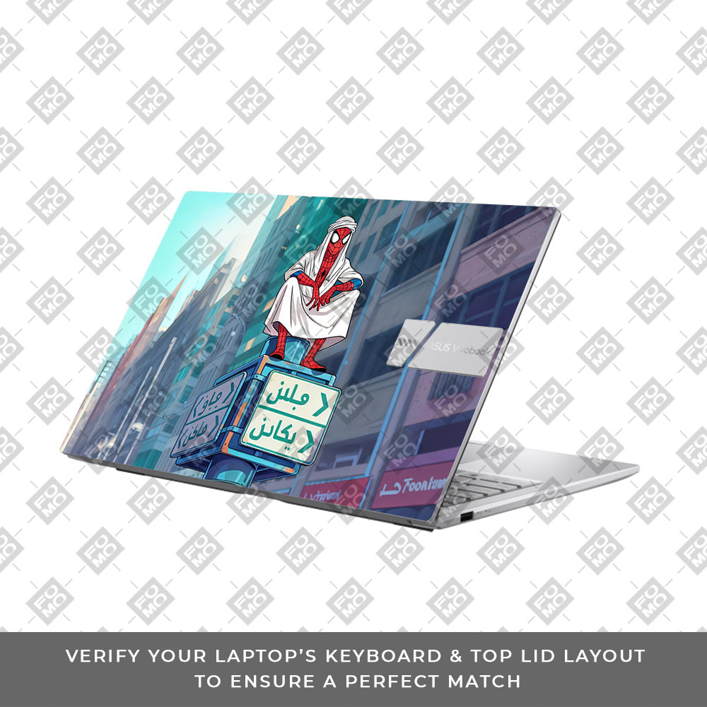 Arabian Spider Man Asus Vivobook 15 X1504ZA Laptop Skin