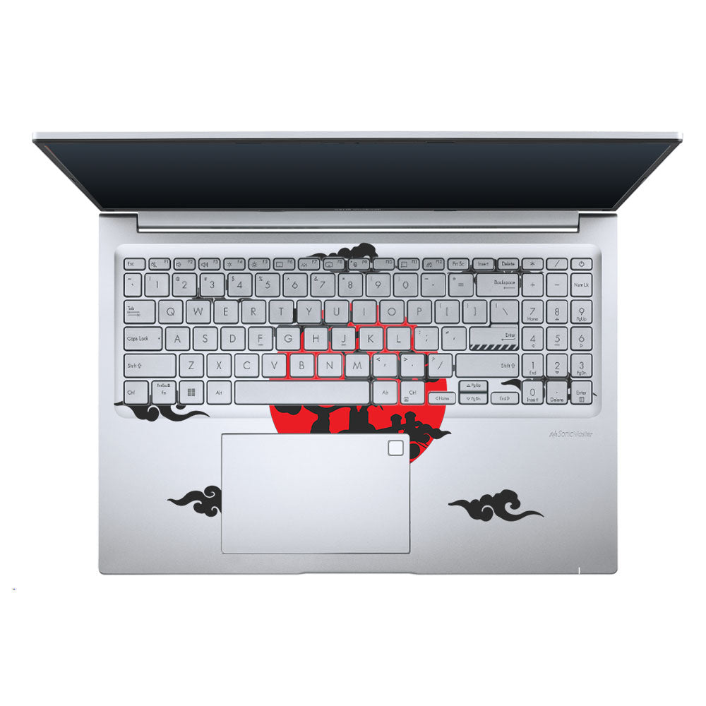 Transparent Moonlit Ninja Asus Vivobook X1605ZA Laptop Skin