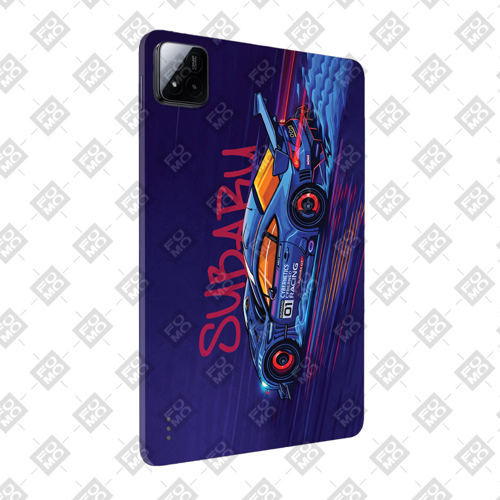 Xiaomi Pad 7 Subaru BRZ Cars & Bikes 3D Tablet Skin