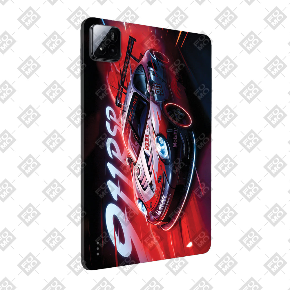 Xiaomi Pad 7 Porsche 911 RSR Cars & Bikes 3D Tablet Skin