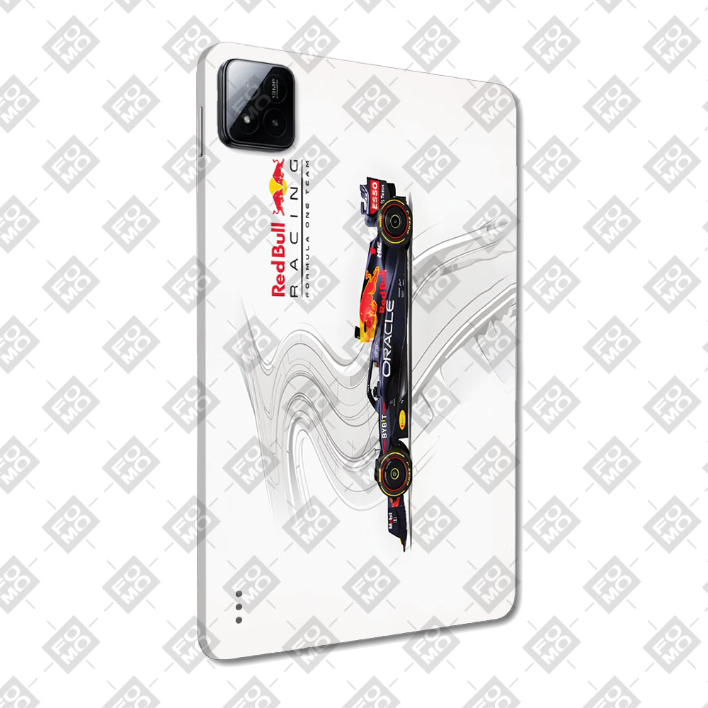 Xiaomi Pad 7 Red Bull Racing in Action Cars & Bikes 3D Tablet Skin