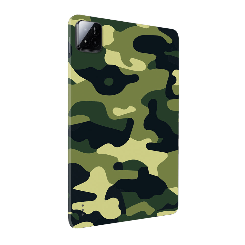 Xiaomi Pad 7 Forest Green Camo Tablet Skins