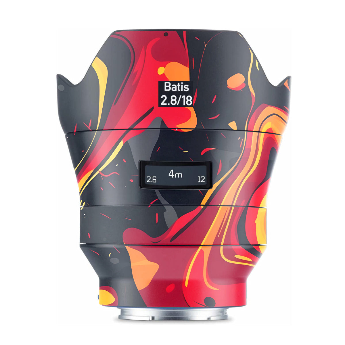 Lava Burst Zeiss Batis 18mm F/2.8 Sony E Camera Lens Skin