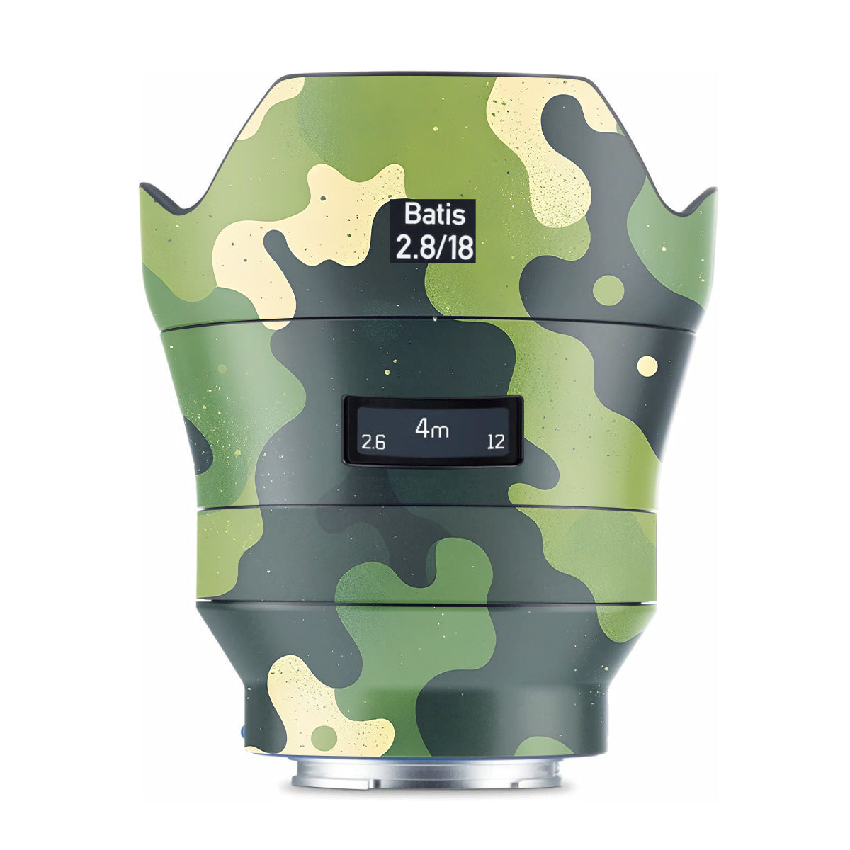 Camouflage Pattern Zeiss Batis 18mm F/2.8 Sony E Camera Lens Skin