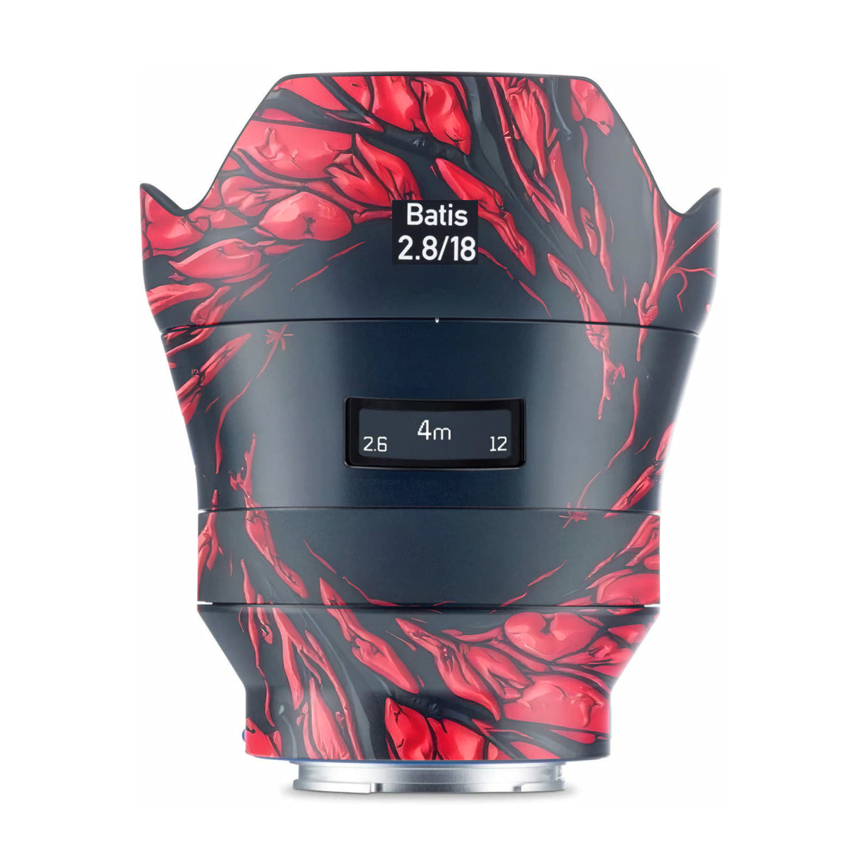Venom Red Zeiss Batis 18mm F/2.8 Sony E Camera Lens Skin