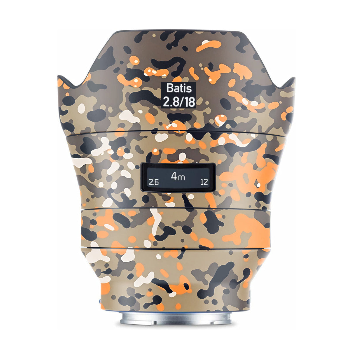 Orange Brown Spot Zeiss Batis 18mm F/2.8 Sony E Camera Lens Skin