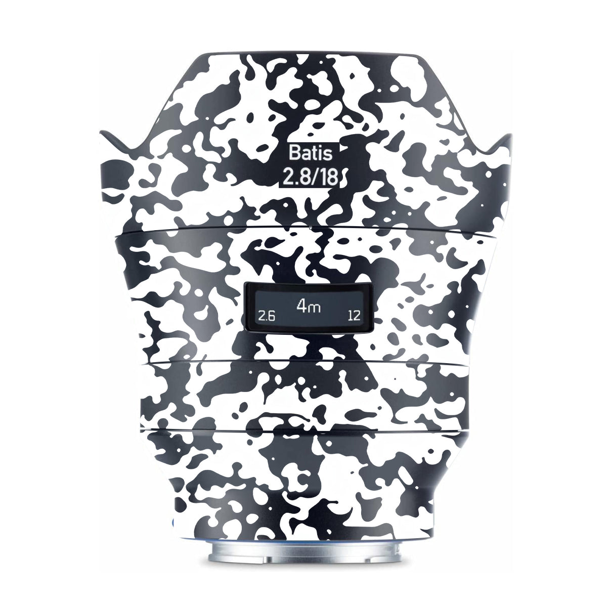 Snow Camo Zeiss Batis 18mm F/2.8 Sony E Camera Lens Skin