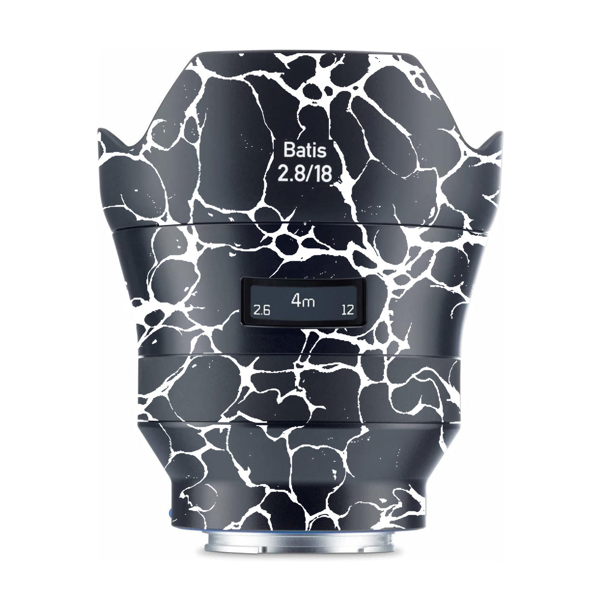 White Web Zeiss Batis 18mm F/2.8 Sony E Camera Lens Skin