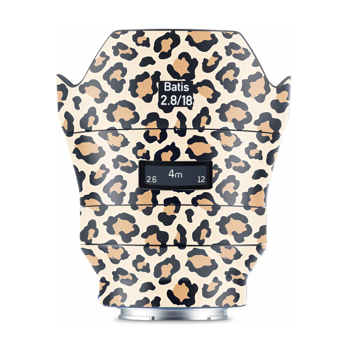 Sandy Leopard Spots Zeiss Batis 18mm F/2.8 Sony E Camera Lens Skin