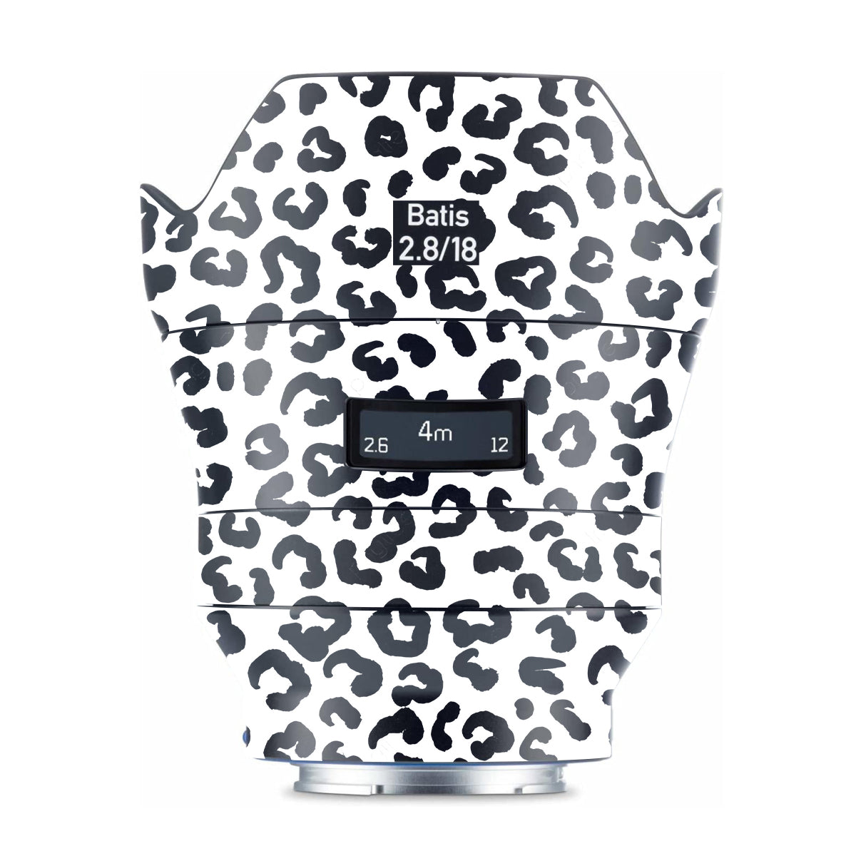 White Leopard Zeiss Batis 18mm F/2.8 Sony E Camera Lens Skin