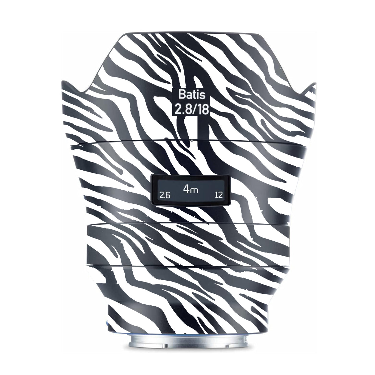 Classic Zebra Stripes Zeiss Batis 18mm F/2.8 Sony E Camera Lens Skin