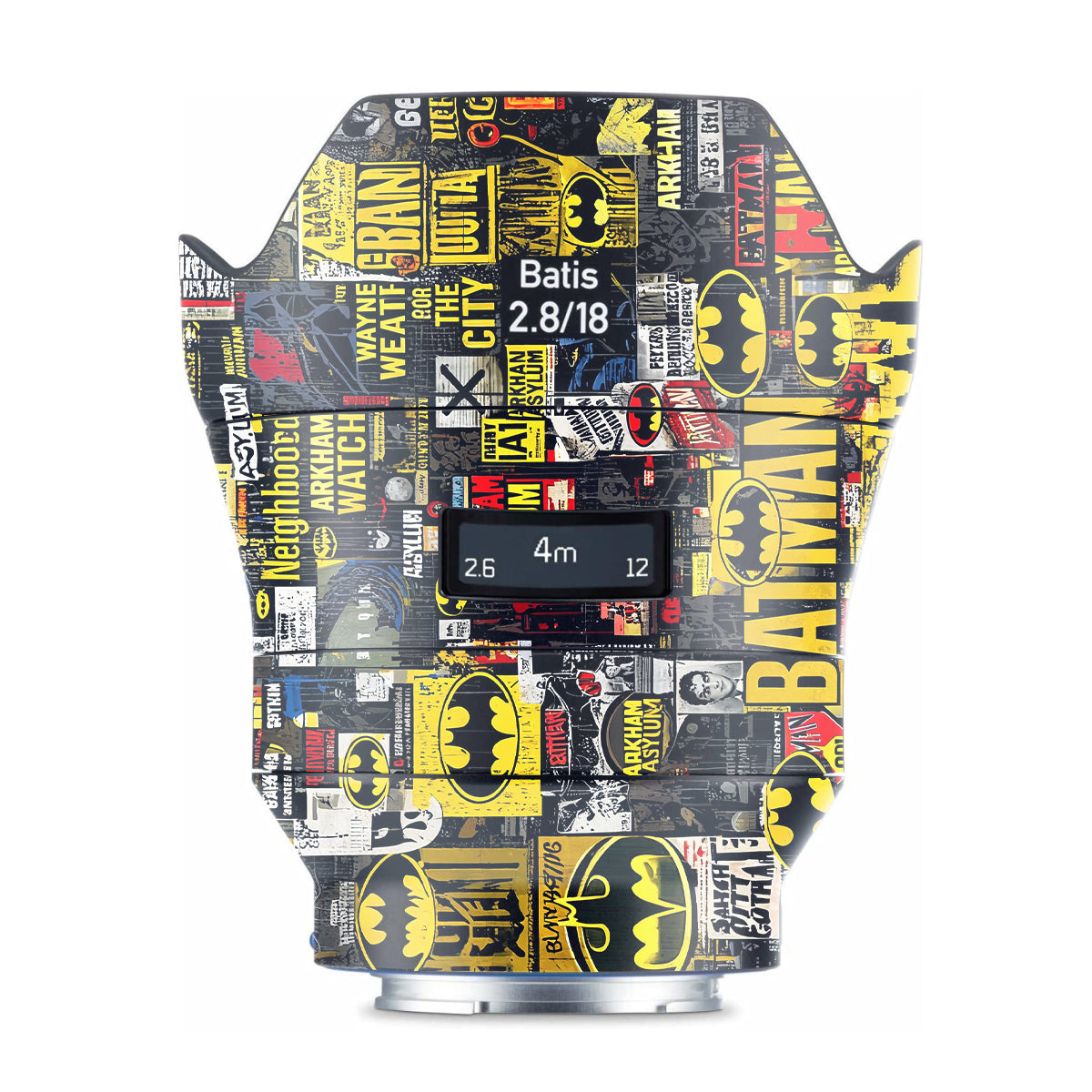 Batman Collage Zeiss Batis 18mm F/2.8 Sony E Camera Lens Skin