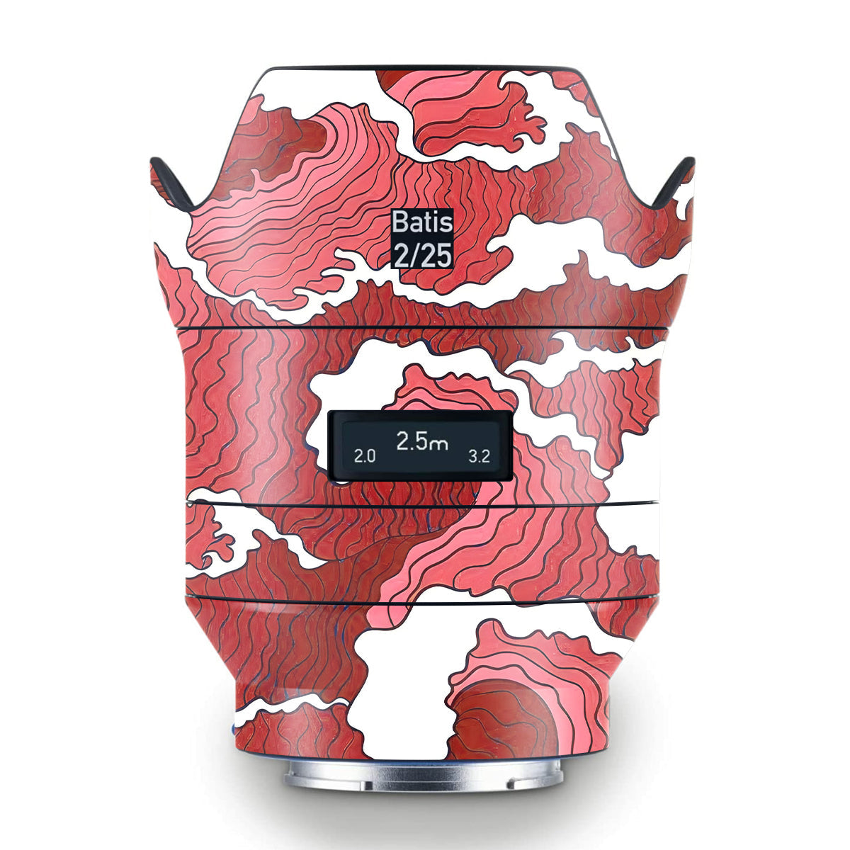 Cherry Waves Zeiss Batis 25mm F/2 E-mount Camera Lens Skin
