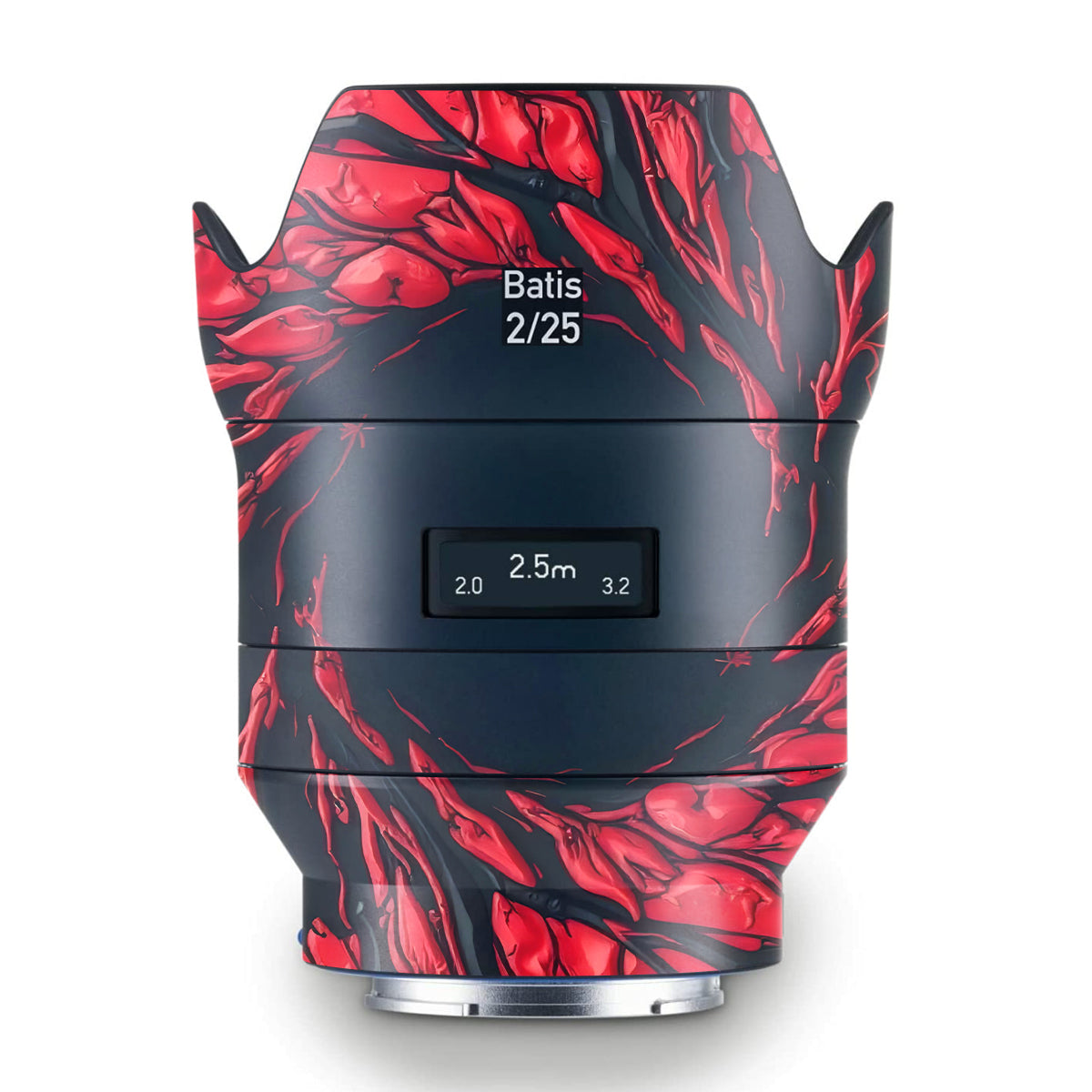 Venom Red Zeiss Batis 25mm F/2 E-mount Camera Lens Skin