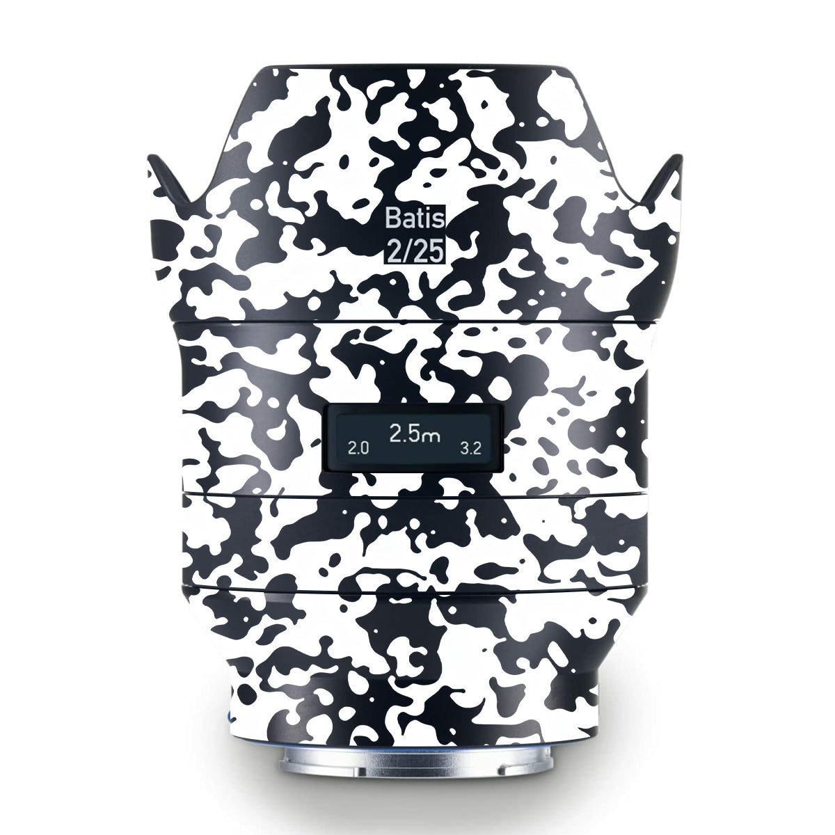 Snow Camo Zeiss Batis 25mm F/2 E-mount Camera Lens Skin
