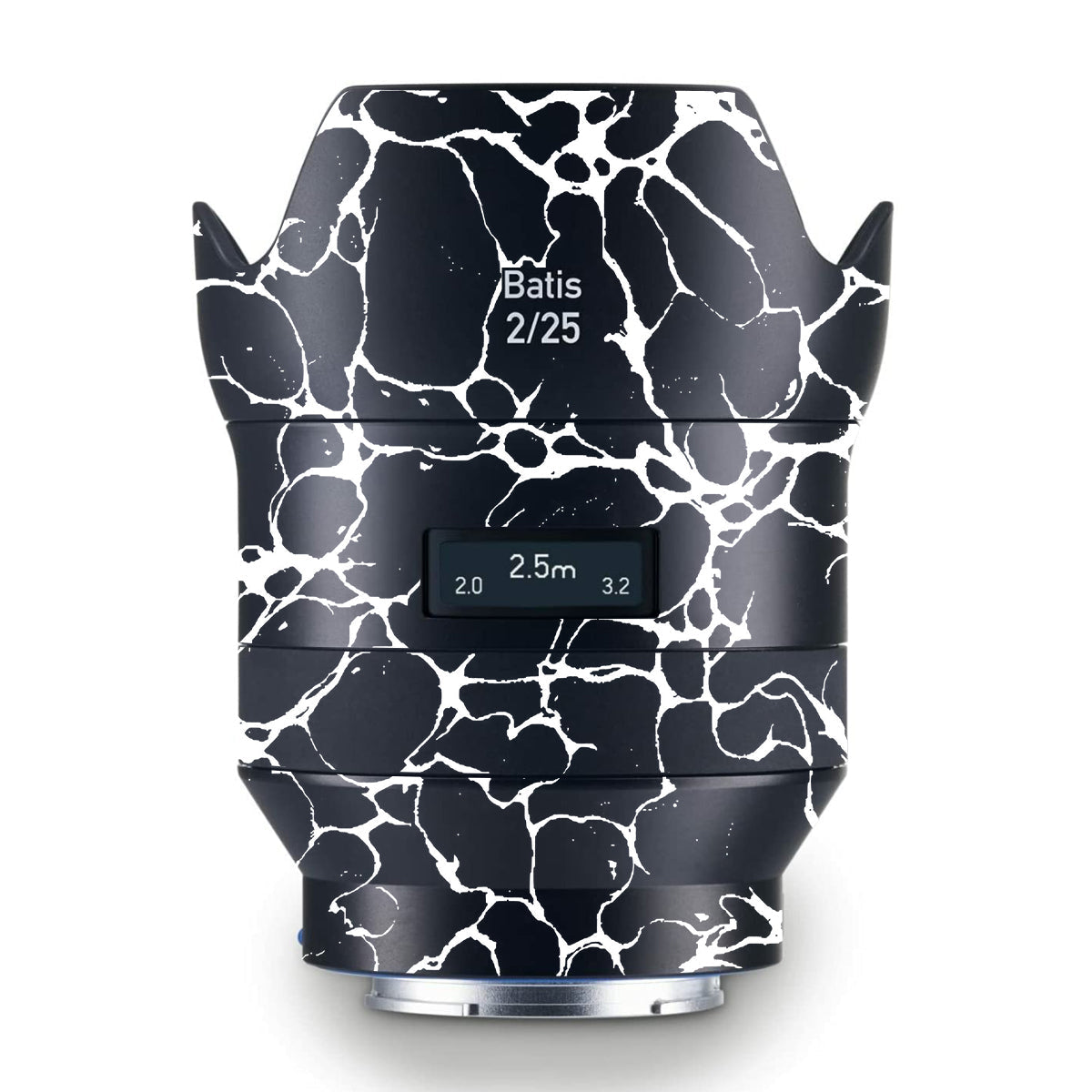 White Web Zeiss Batis 25mm F/2 E-mount Camera Lens Skin