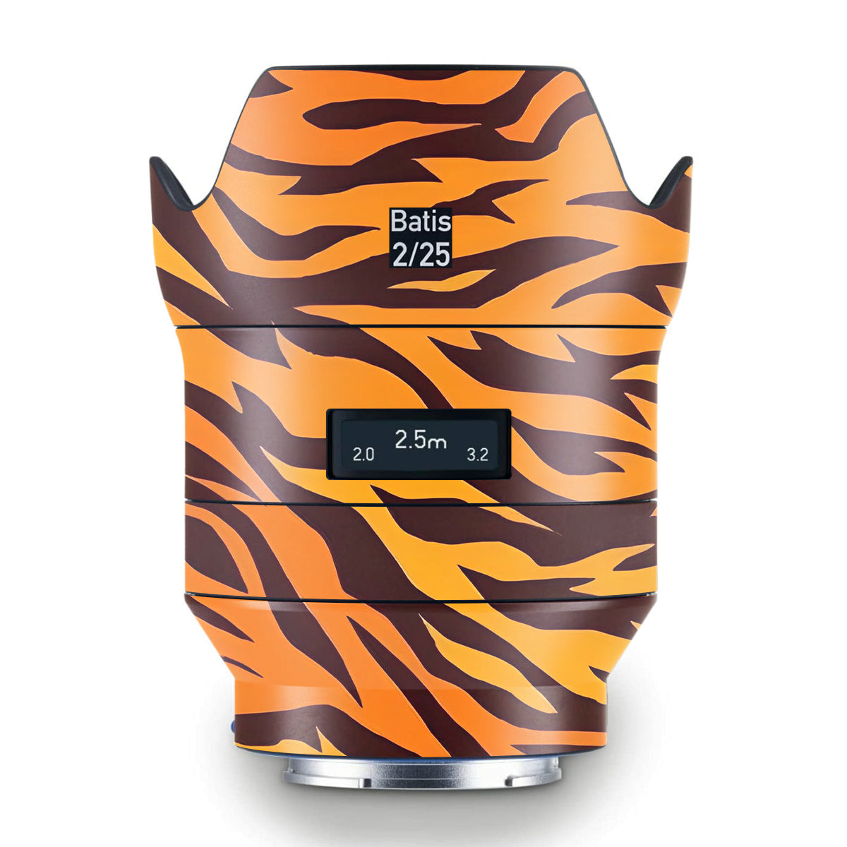 Wild Tiger Stripes Zeiss Batis 25mm F/2 E-mount Camera Lens Skin