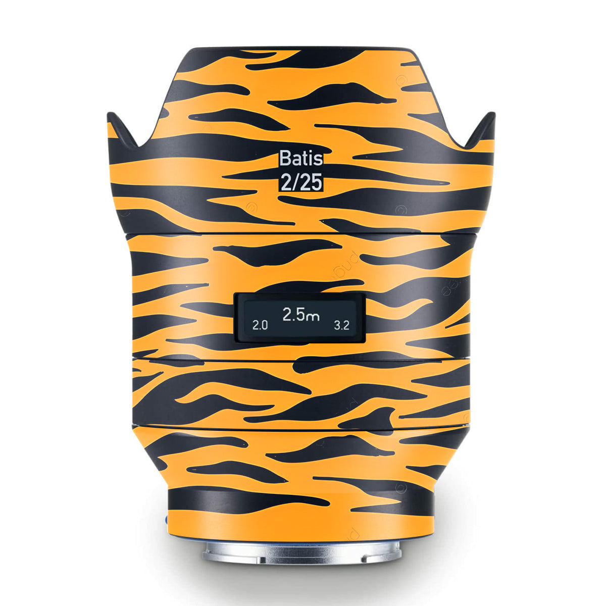 Savanna Tiger Stripes Zeiss Batis 25mm F/2 E-mount Camera Lens Skin