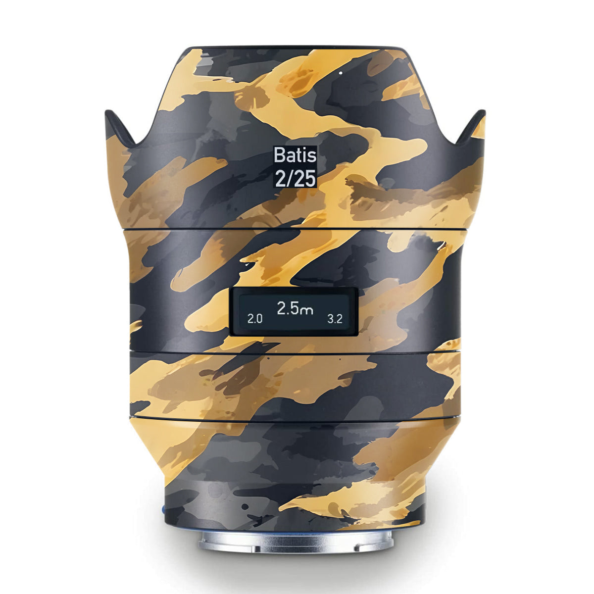Camo Tiger Blend Zeiss Batis 25mm F/2 E-mount Camera Lens Skin