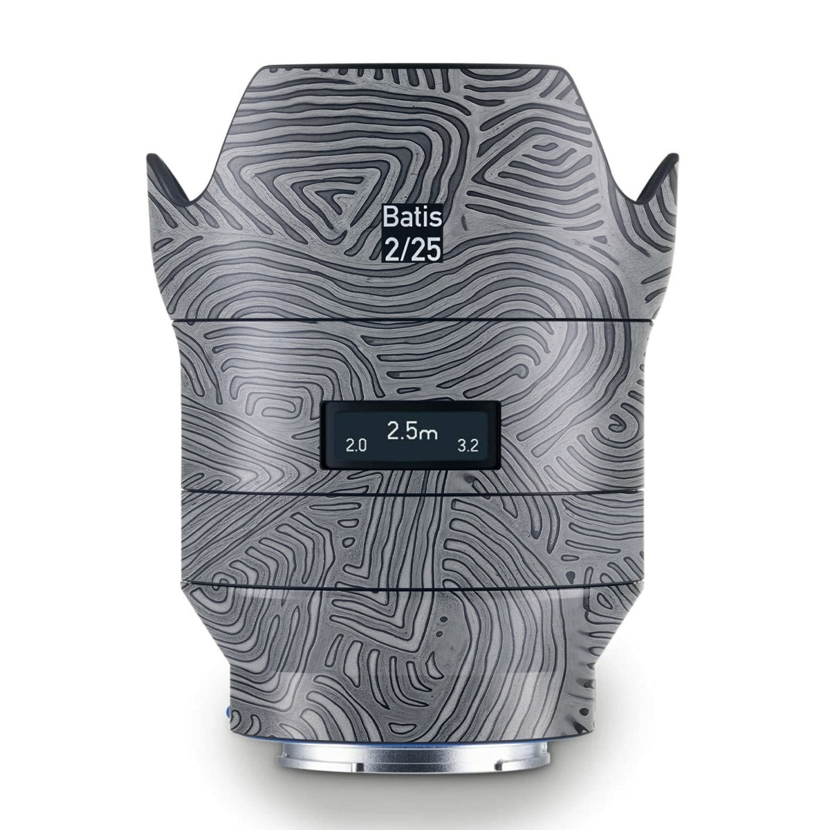 Monochrome Line Maze Zeiss Batis 25mm F/2 E-mount Camera Lens Skin