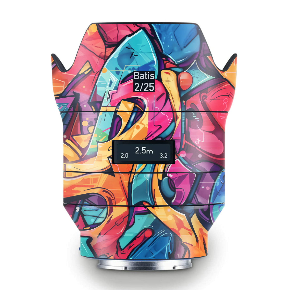 Urban Graffiti Explosion Zeiss Batis 25mm F/2 E-mount Camera Lens Skin