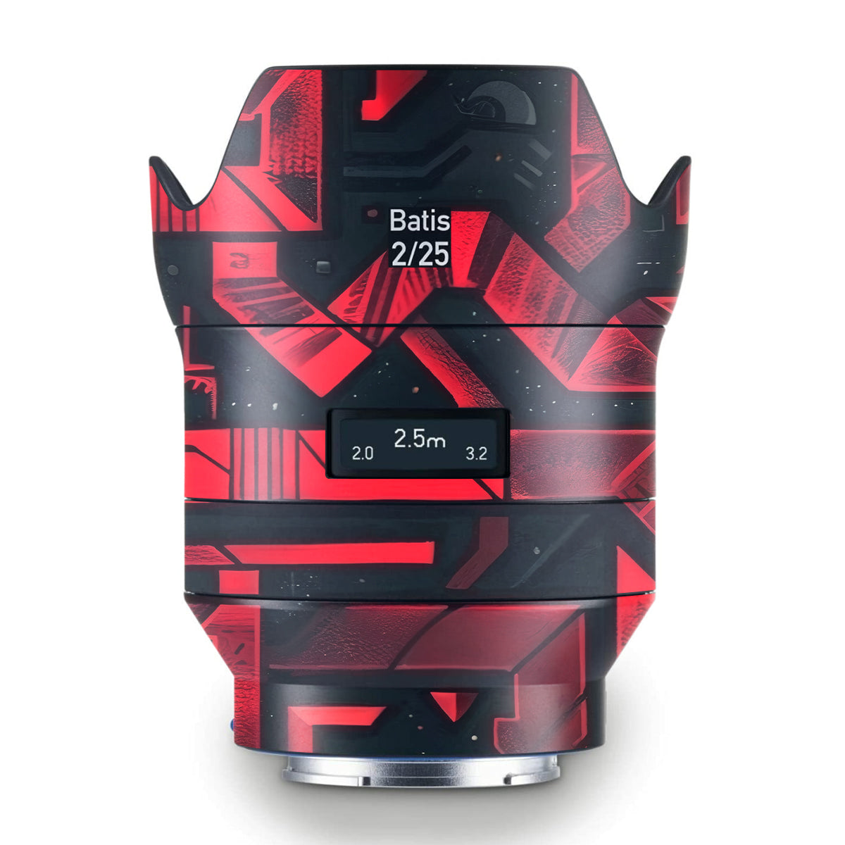 Cyber Maze Circuit Zeiss Batis 25mm F/2 E-mount Camera Lens Skin