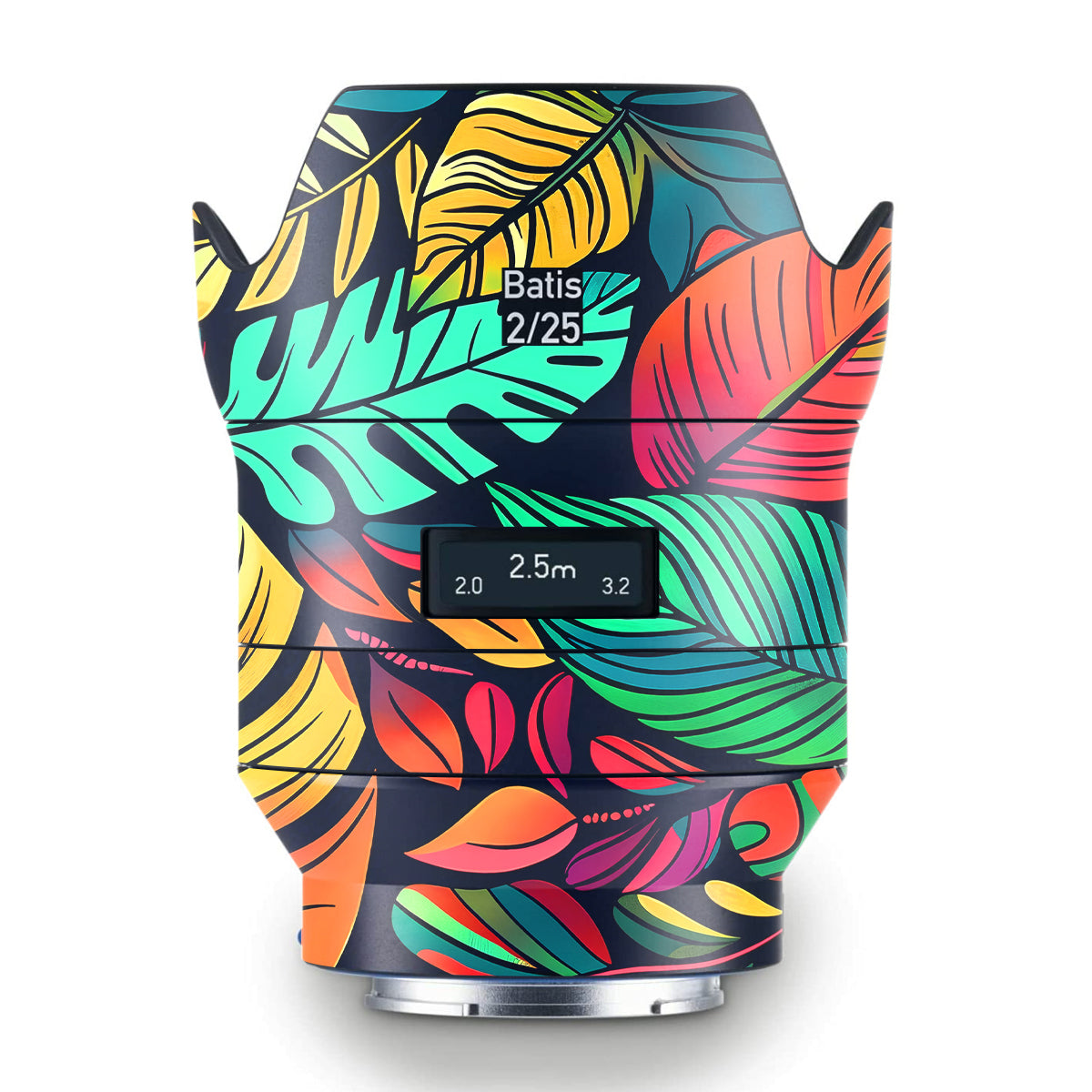 Tropical Jungle Leaves Zeiss Batis 25mm F/2 E-mount Camera Lens Skin