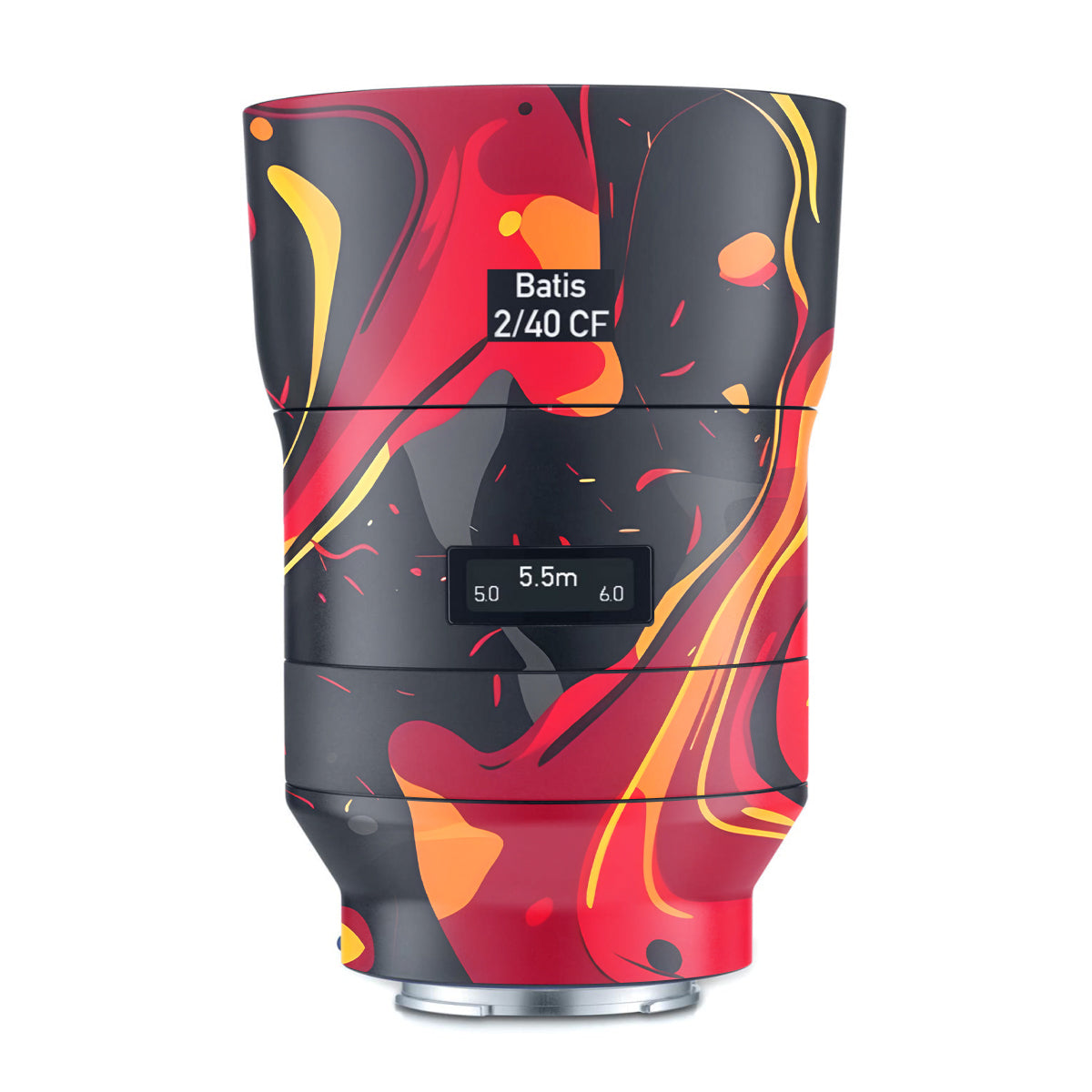 Lava Burst Zeiss Batis 40mm F/2 CF E-mount Camera Lens Skin
