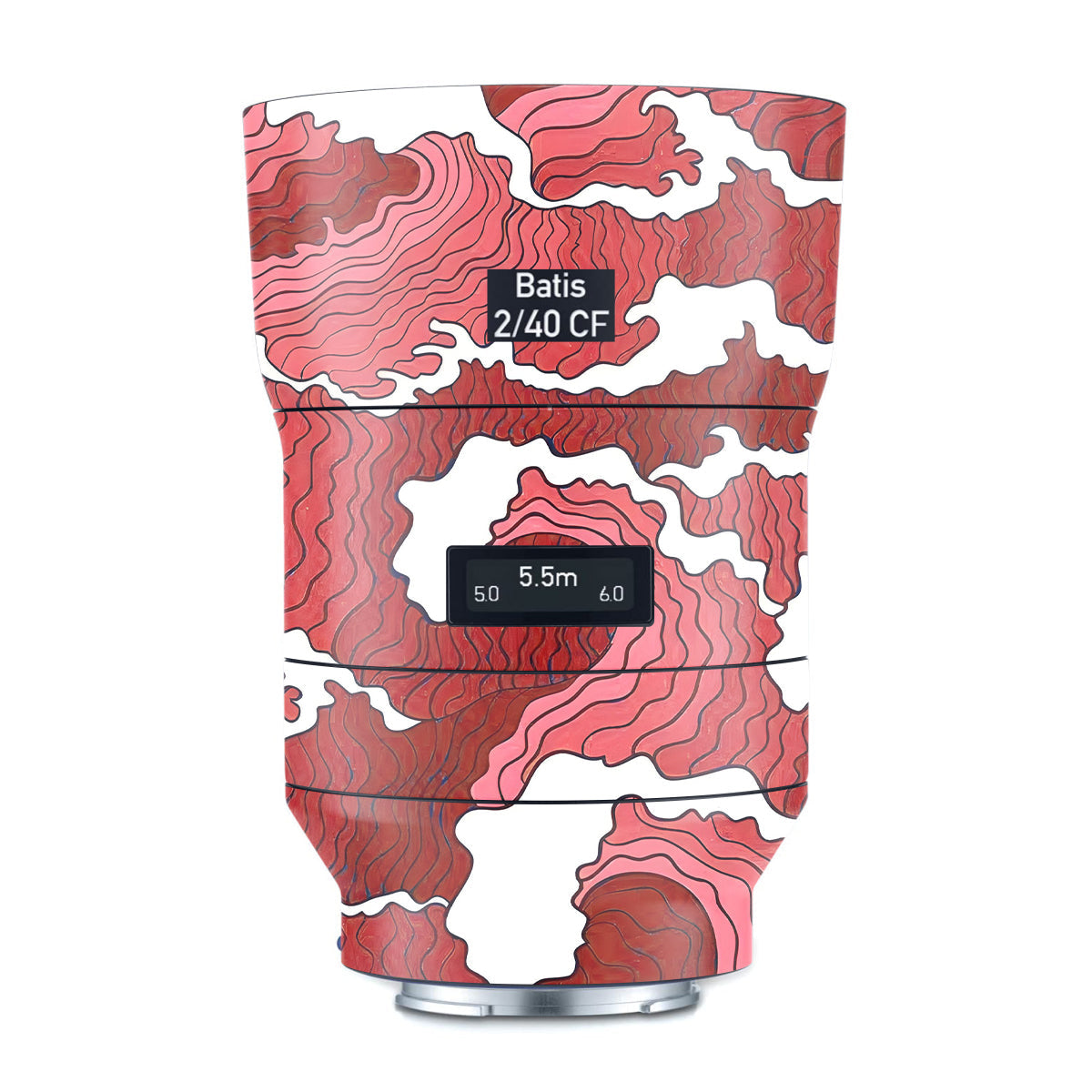 Cherry Waves Zeiss Batis 40mm F/2 CF E-mount Camera Lens Skin