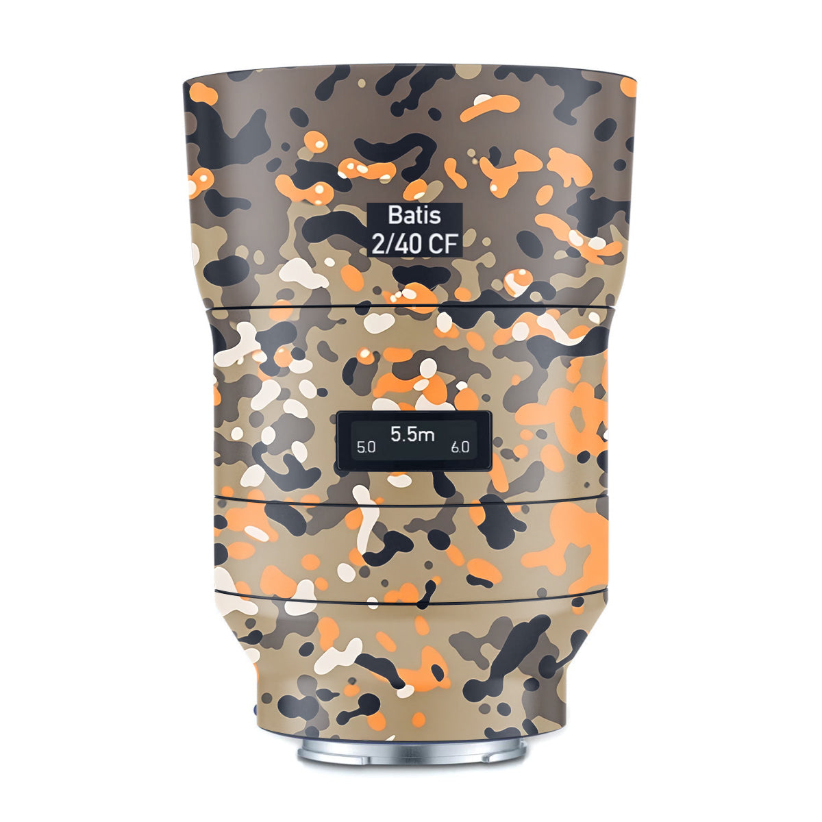 Orange Brown Spot Zeiss Batis 40mm F/2 CF E-mount Camera Lens Skin