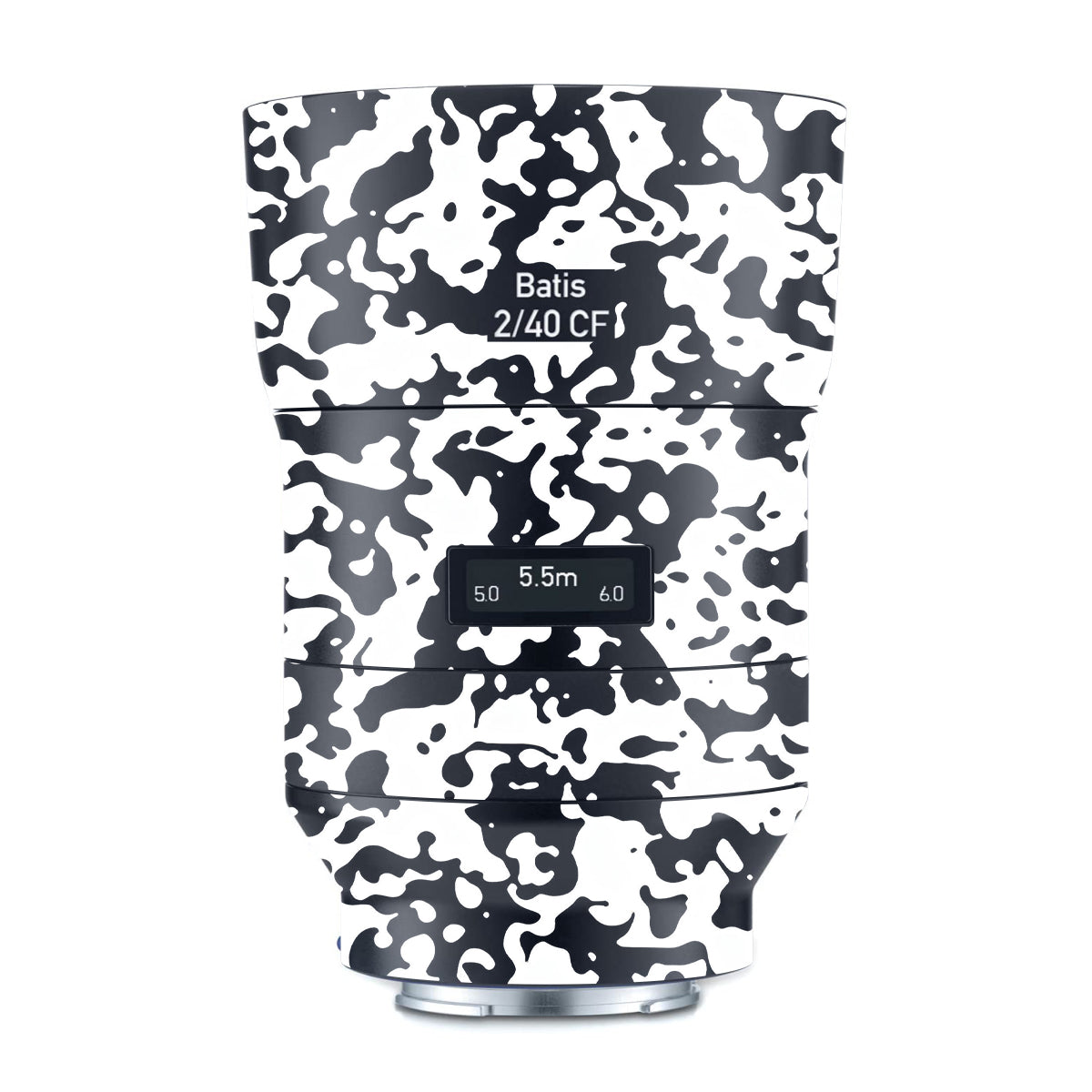 Snow Camo Zeiss Batis 40mm F/2 CF E-mount Camera Lens Skin