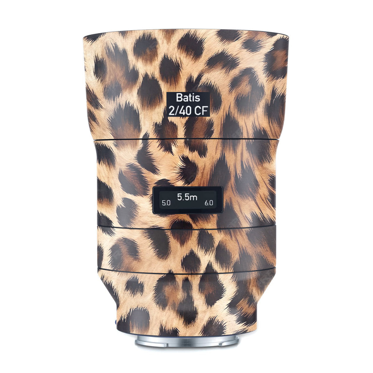 Classic Leopard Spots Zeiss Batis 40mm F/2 CF E-mount Camera Lens Skin