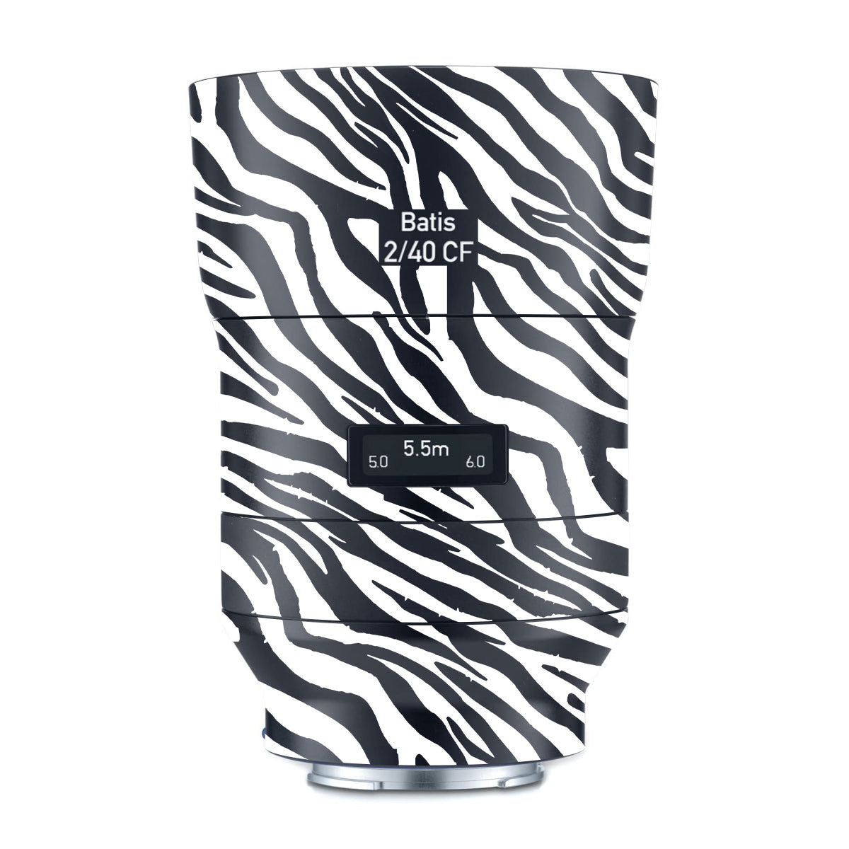 Classic Zebra Stripes Zeiss Batis 40mm F/2 CF E-mount Camera Lens Skin