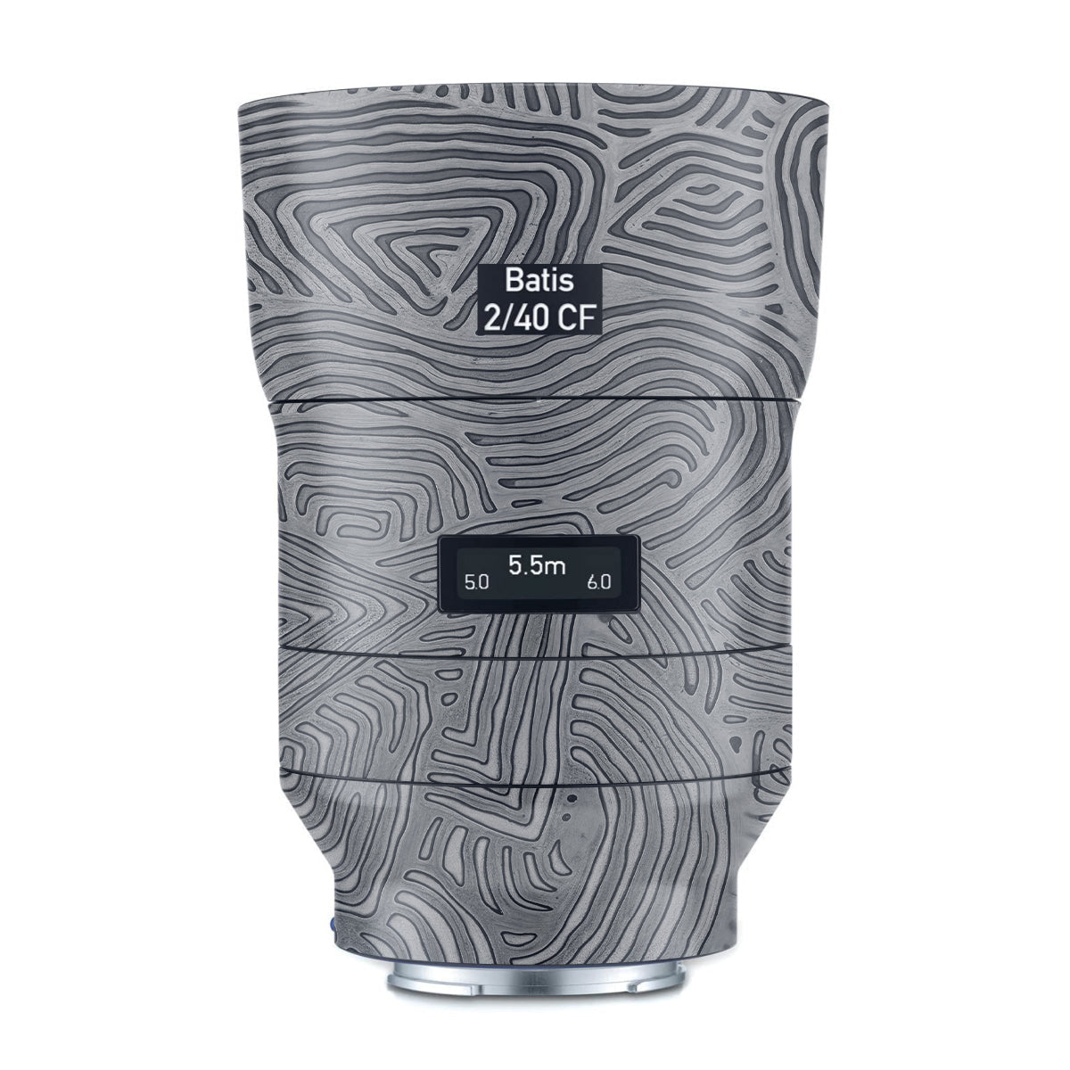 Monochrome Line Maze Zeiss Batis 40mm F/2 CF E-mount Camera Lens Skin