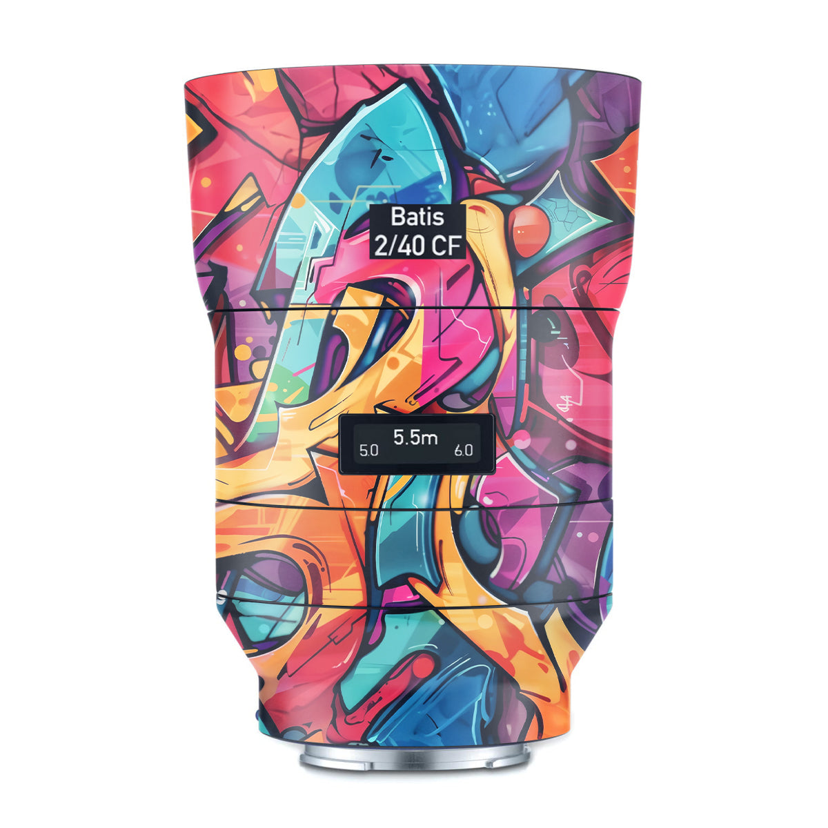 Urban Graffiti Explosion Zeiss Batis 40mm F/2 CF E-mount Camera Lens Skin