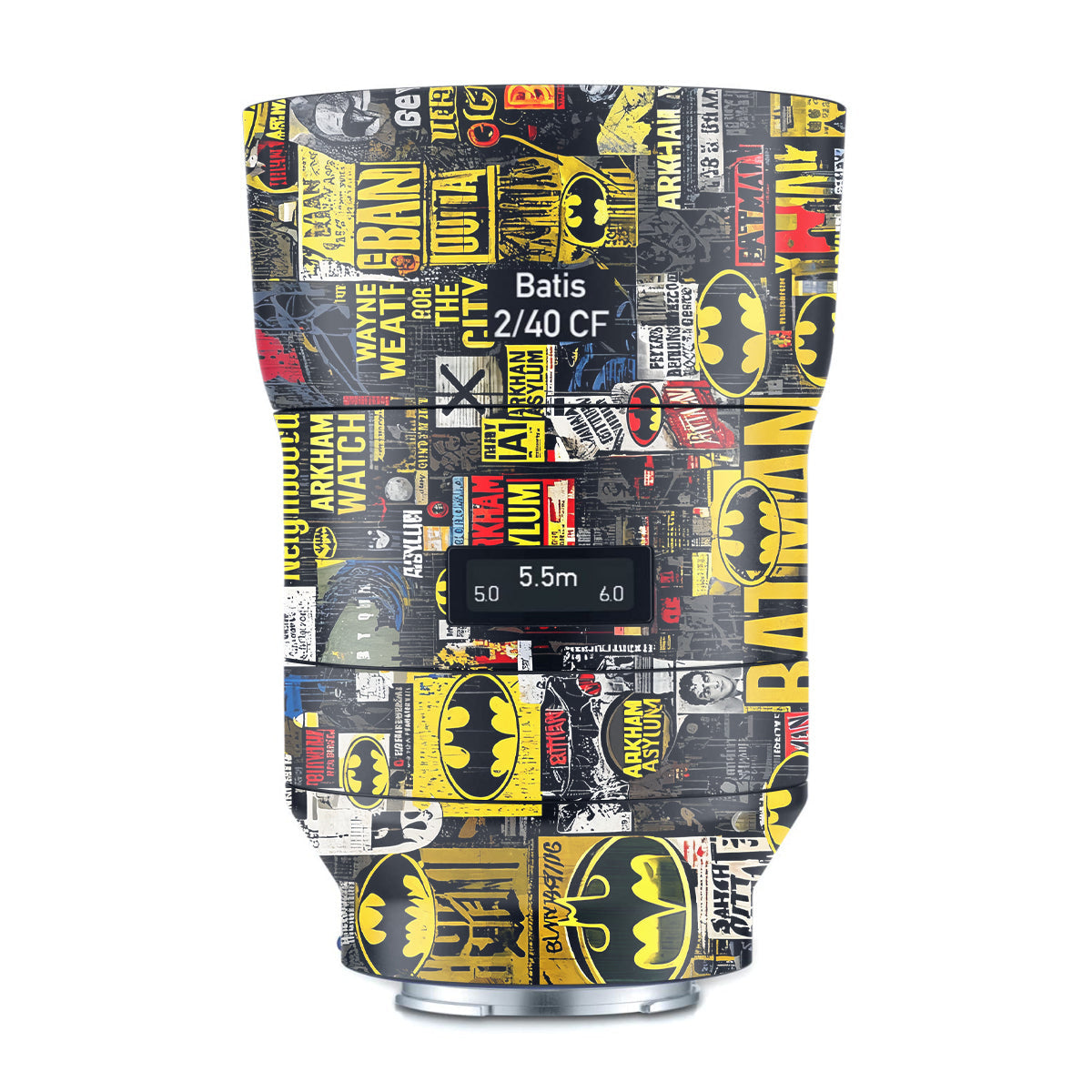 Batman Collage Zeiss Batis 40mm F/2 CF E-mount Camera Lens Skin