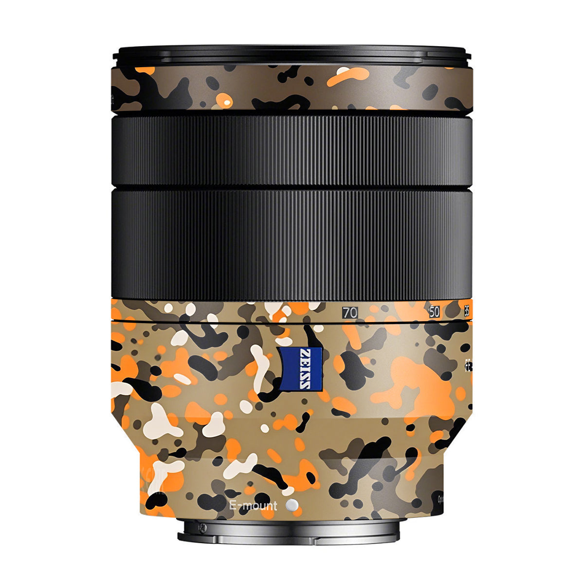 Orange Brown Spot Zeiss Vario-Tessar FE 24-70mm F/4 ZA OSS Sony E Camera Lens Skin
