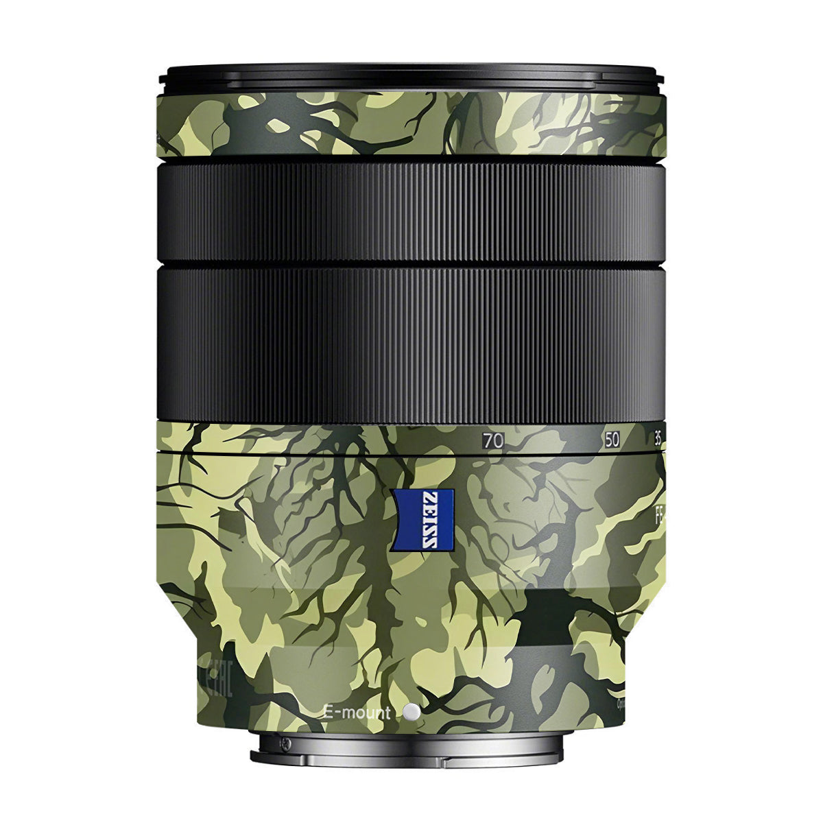 Green Tangled Vines Zeiss Vario-Tessar FE 24-70mm F/4 ZA OSS Sony E Camera Lens Skin