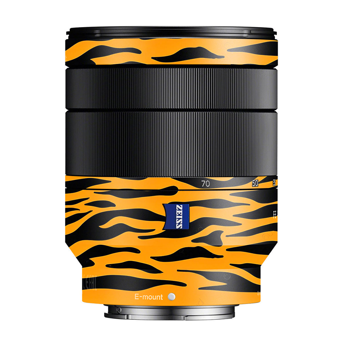 Savanna Tiger Stripes Zeiss Vario-Tessar FE 24-70mm F/4 ZA OSS Sony E Camera Lens Skin