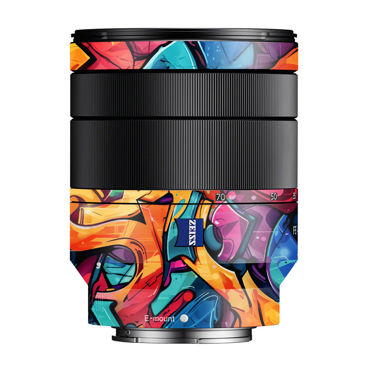 Urban Graffiti Explosion Zeiss Vario-Tessar FE 24-70mm F/4 ZA OSS Sony E Camera Lens Skin