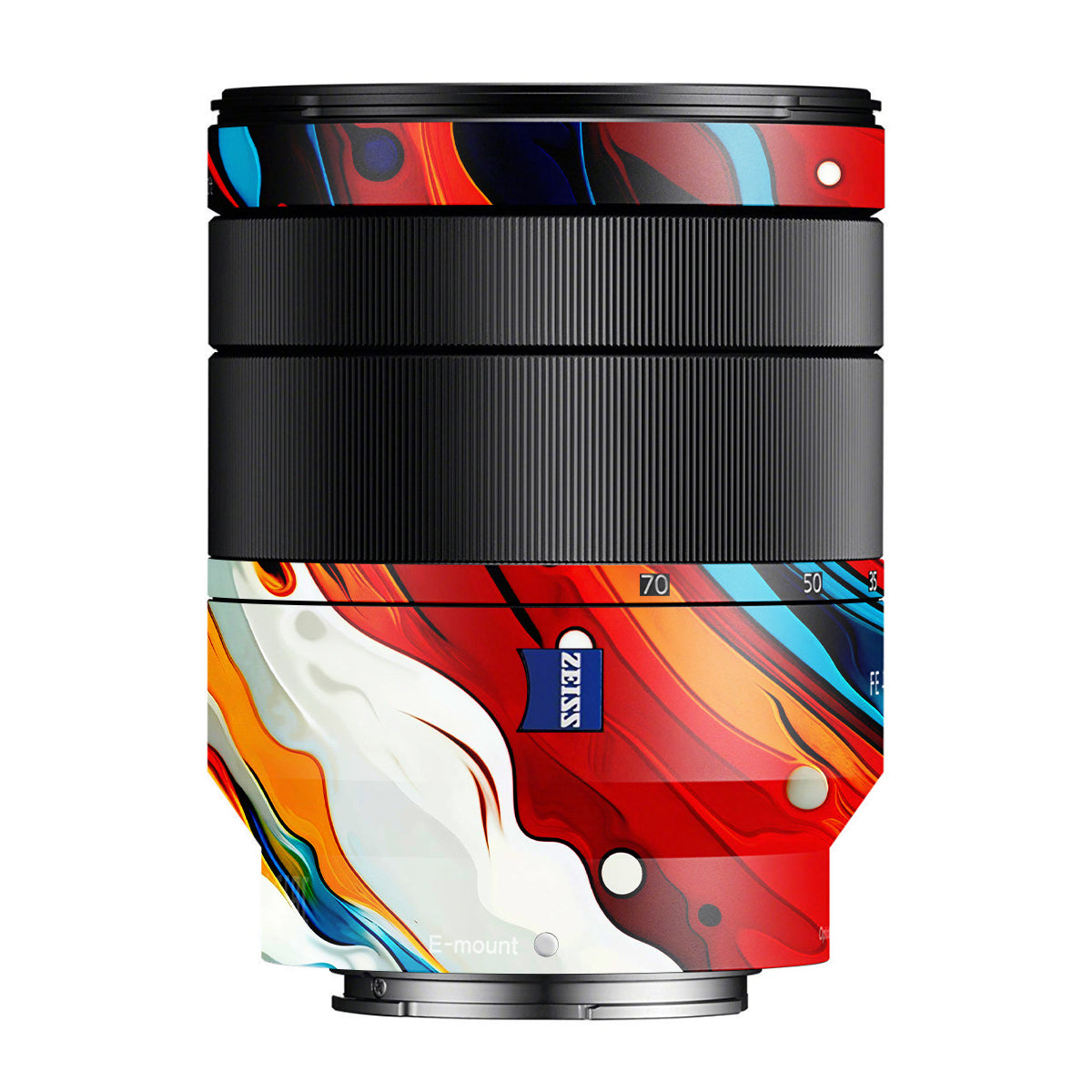 Fire & Ice Flow Zeiss Vario-Tessar FE 24-70mm F/4 ZA OSS Sony E Camera Lens Skin
