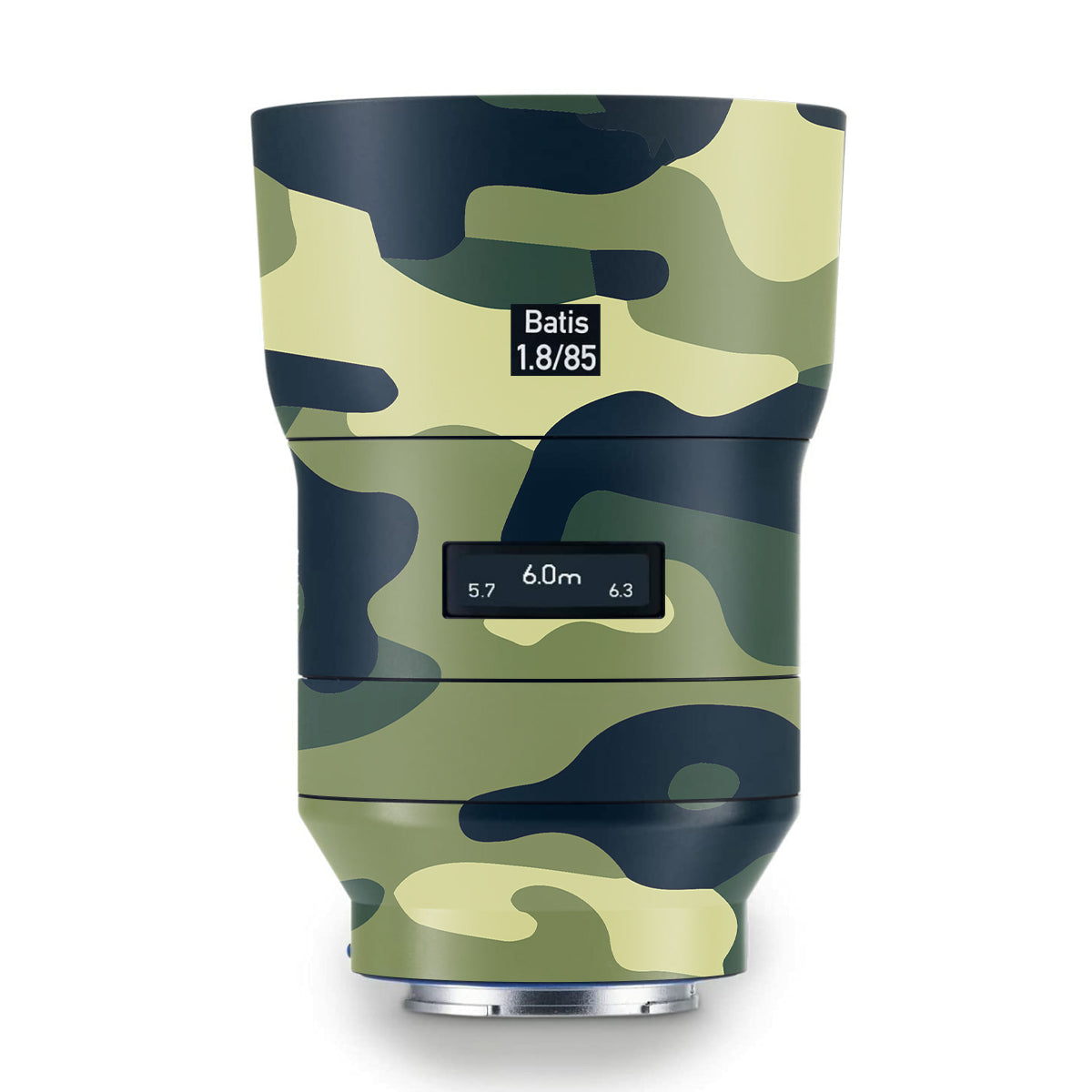 Forest Green Camo Zeiss Batis 85mm F/1.8 Camera Lens Skin