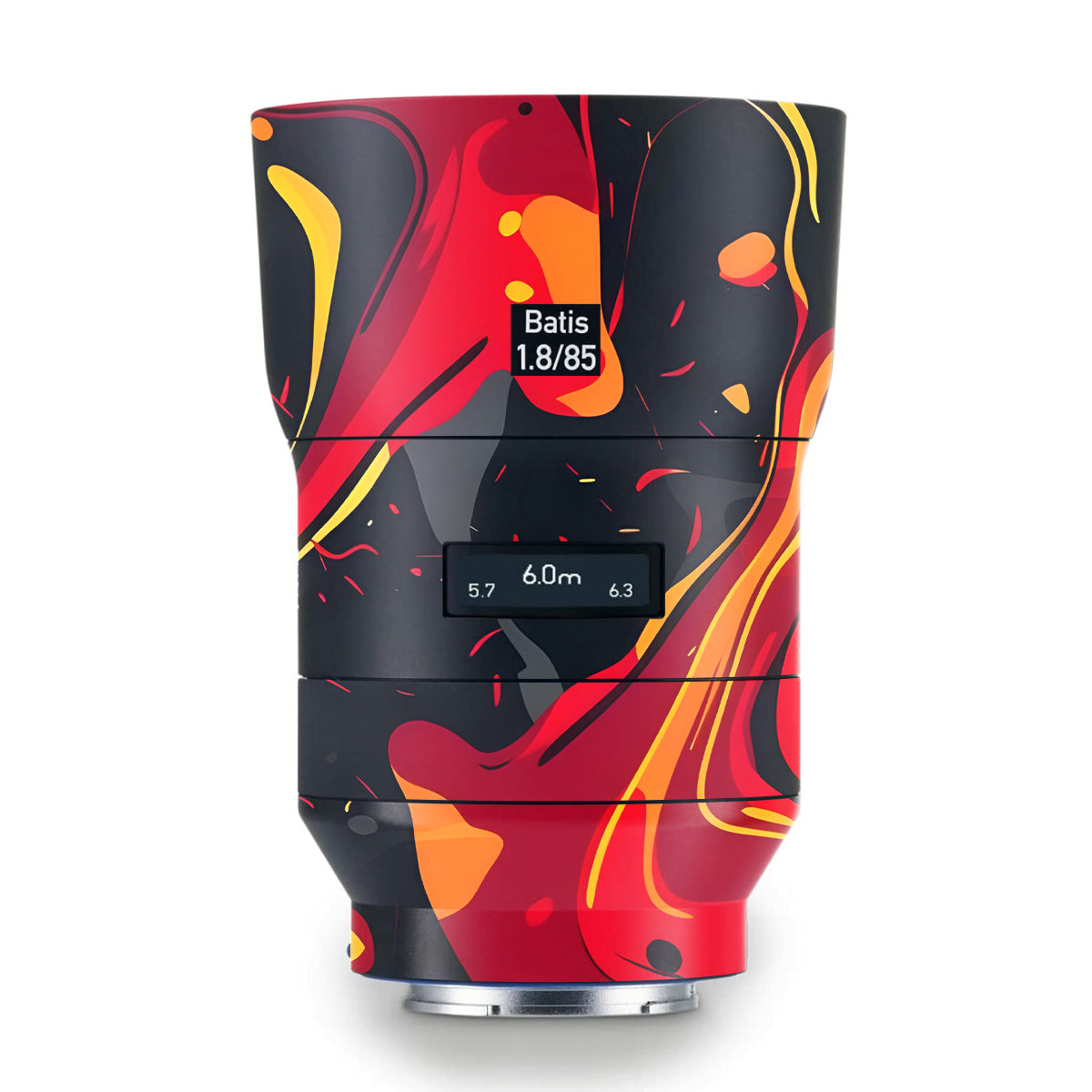 Lava Burst Zeiss Batis 85mm F/1.8 Camera Lens Skin