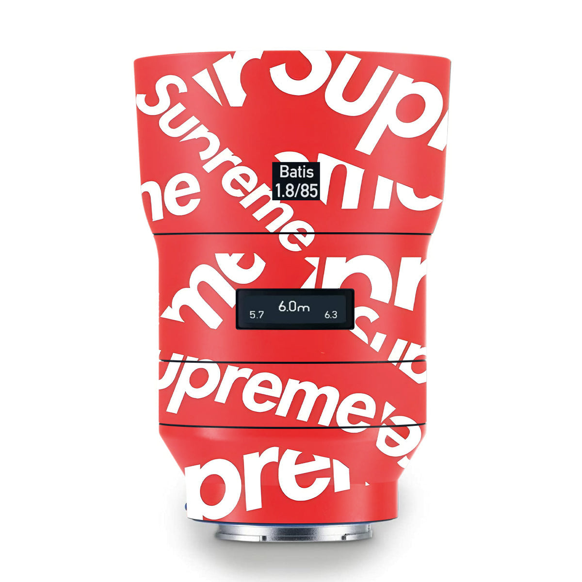 Supreme Red Zeiss Batis 85mm F/1.8 Camera Lens Skin