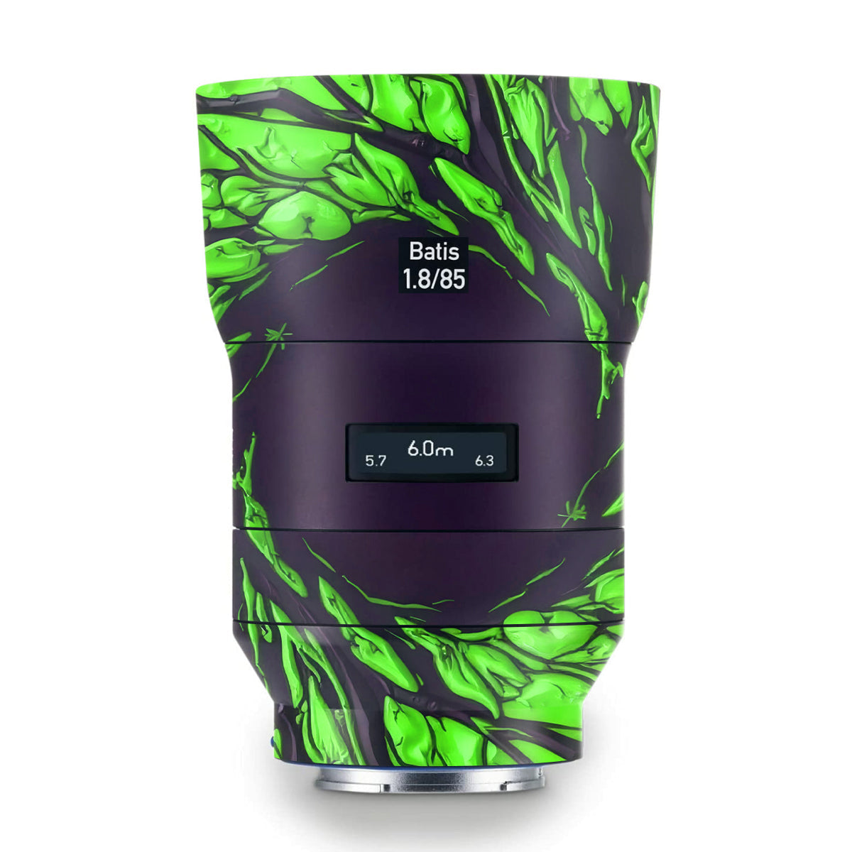 Venom Green Zeiss Batis 85mm F/1.8 Camera Lens Skin