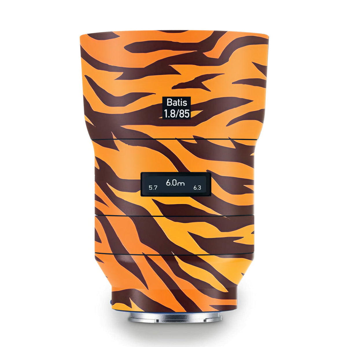 Wild Tiger Stripes Zeiss Batis 85mm F/1.8 Camera Lens Skin